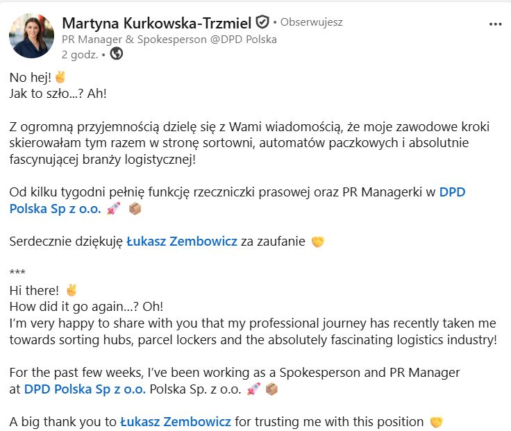 fot. screen LinkedIn