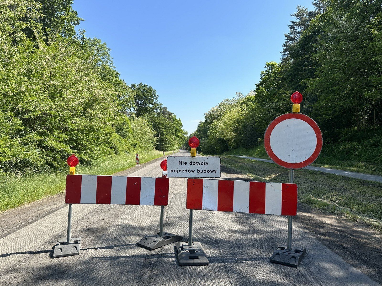 Remont drogi wojewódzkiej, zdjęcie ilustracyjne