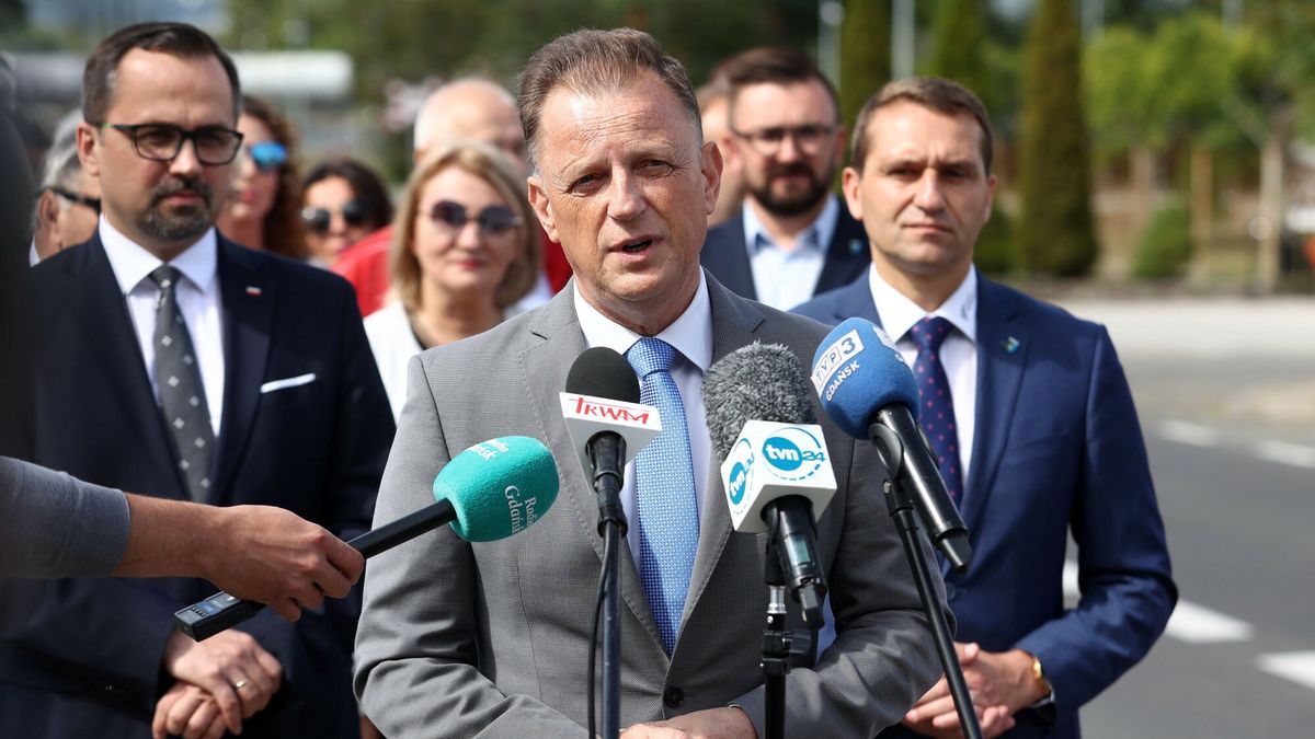 Starosta pucki Jarosław Białk