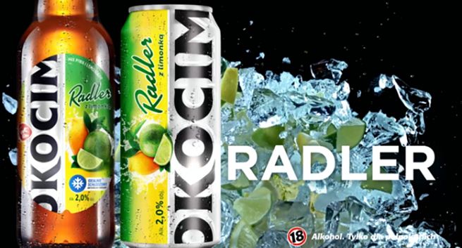 Eksplozja orzeźwienia reklamuje Okocim Radler (wideo)