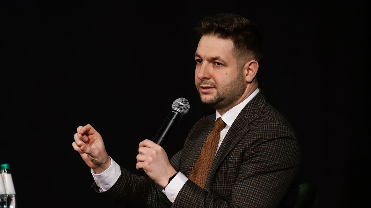 Patryk Jaki
Racib�rz, 26.03.2023. Europose� Patryk Jaki podczas spotkania z mieszka�cami, 26 bm. w Raciborzu. (sko) PAP/Zbigniew Meissner
Zbigniew Meissner
polityk, polityka, solidarna polska, spotkanie, wizyta