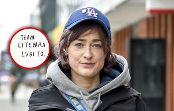 Mocne grafiki Damięckiej. "Team Litewka lubi to"