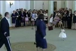 Mała dziewczynka &quot;skradła&quot; uroczystość w Pałacu Prezydenckim