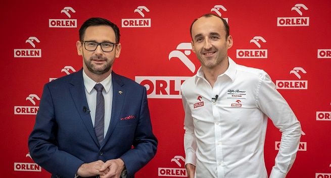 Robert Kubica dalej będzie reklamował Orlen
