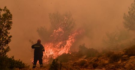 Pożary w Grecji. Z Rodos ewakuowano turystów