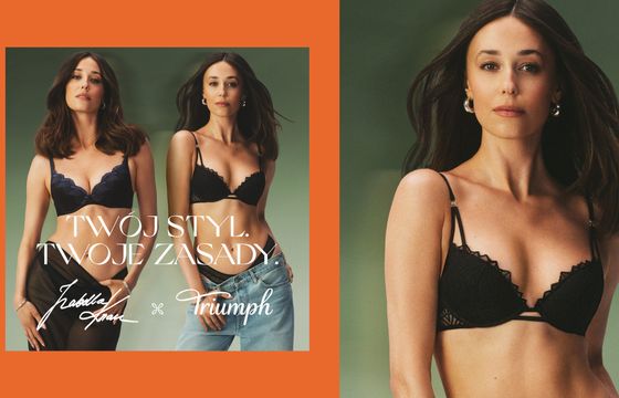 Gwiazda TVN w międzynarodowej kampanii marki Triumph
