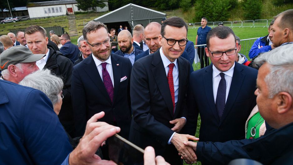 Mateusz Morawiecki na spotkaniu z Polakami