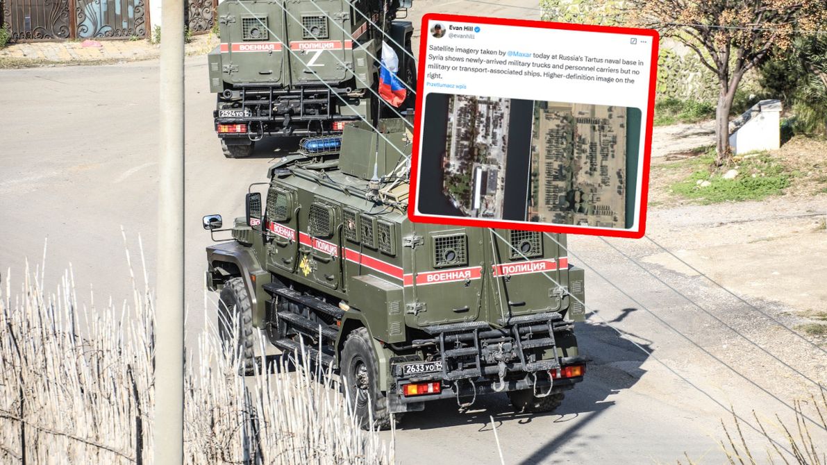 Rosjanie przemieszczają wojska w Syrii