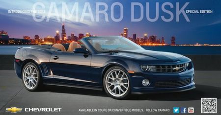 2013 Chevrolet Camaro Dusk - edycja specjalna na dobry początek roku modelowego