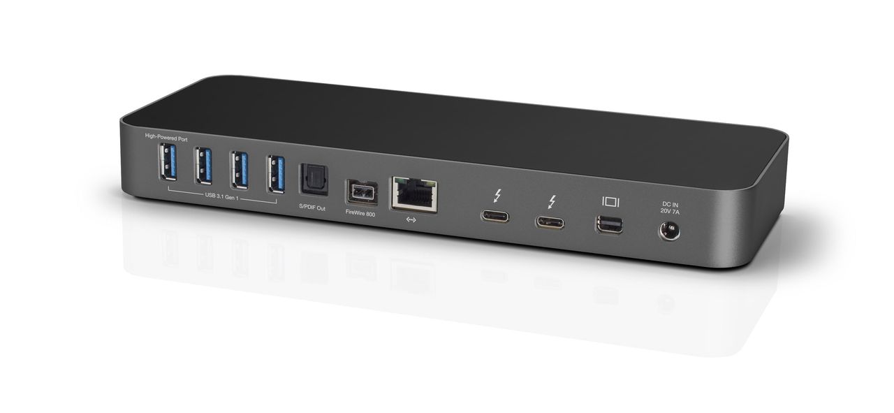 OWC Dock to jedno z nowych urządzeń Thunderbolt, oferujących obsługę kilku monitorów 4K oraz funkcję ładowania https://thunderbolttechnology.net/product/owc-thunderbolt-3-dock