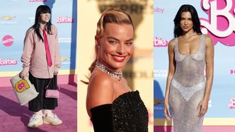 Tłum gwiazd PRZECHADZA się po różowym dywanie na premierze "Barbie" w Los Angeles: Margot Robbie, Dua Lipa, Nicki Minaj (ZDJĘCIA)