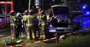 Żelazno: Śmiertelny wypadek. Samochód z impetem wjechał w zaparkowaną przyczepę