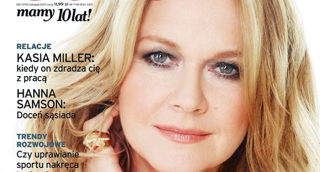 Listopadowy „Sens” z Grażyną Torbicką na okładce