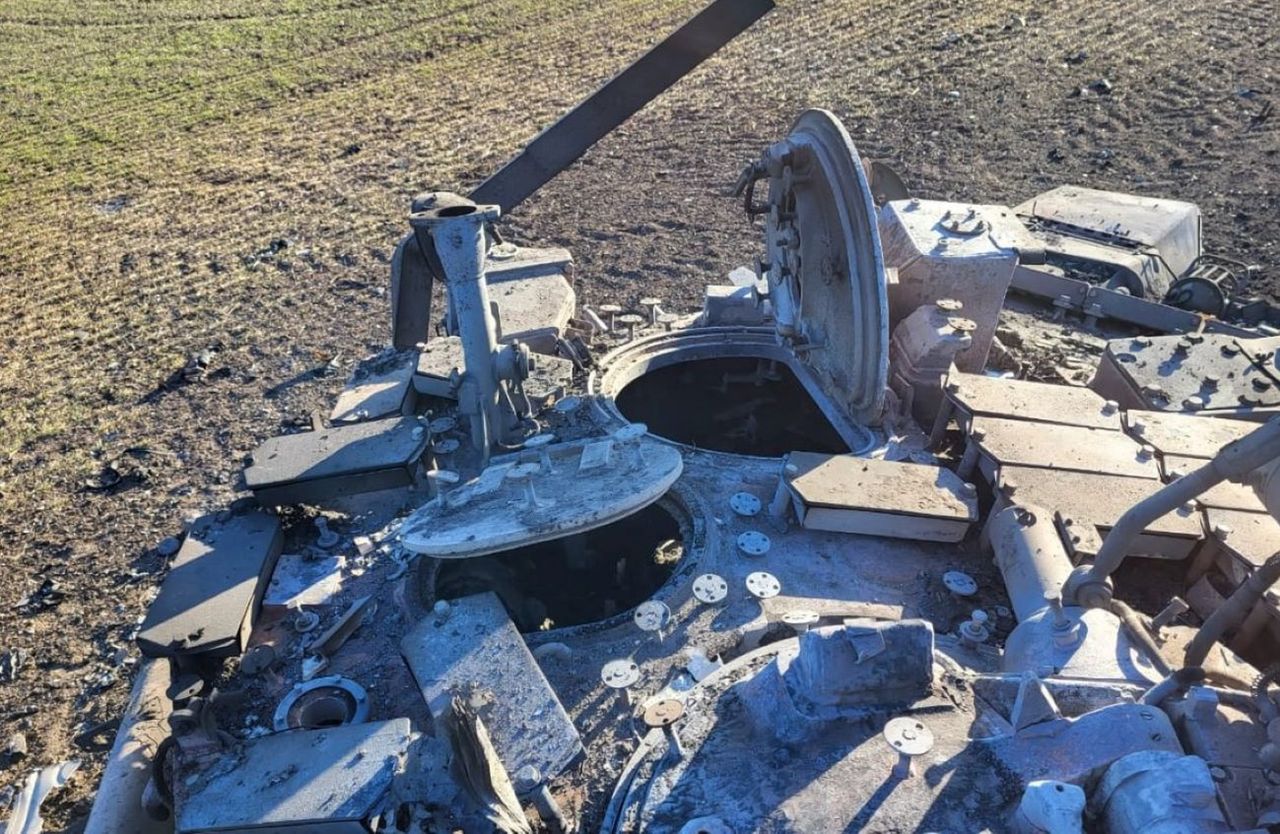 Ukraińcy zniszczyli rosyjski czołg T-90 "Władimir"