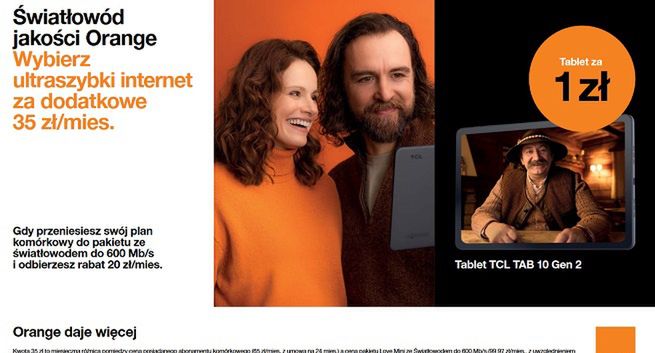 „Pohulaj ze światłowodem jakości Orange” w nowej odsłonie kampanii operatora