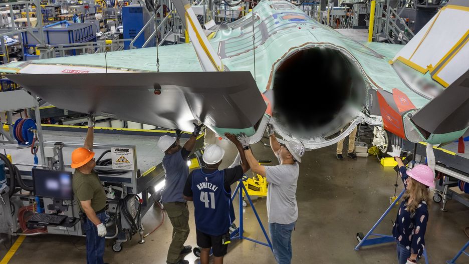 Trwa montaż pierwszego polskiego F-35