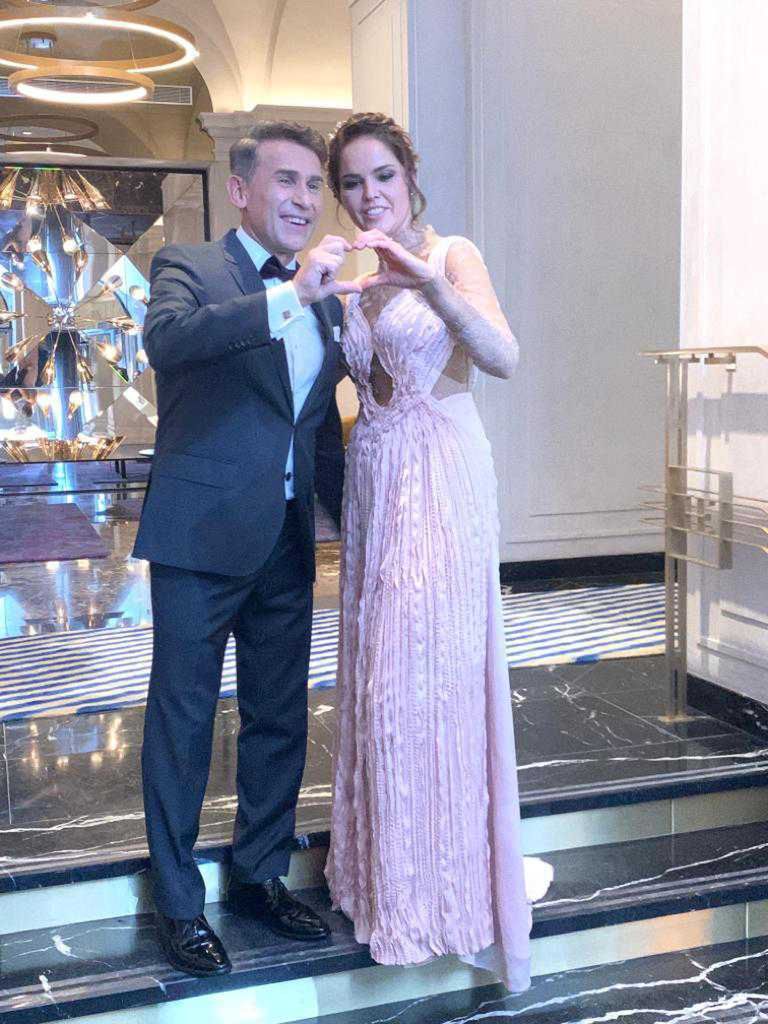 Robert Korzeniowski z żoną w dniu ślubu (fot. Izabela Łapińska, Jastrząb Post Exclusive)