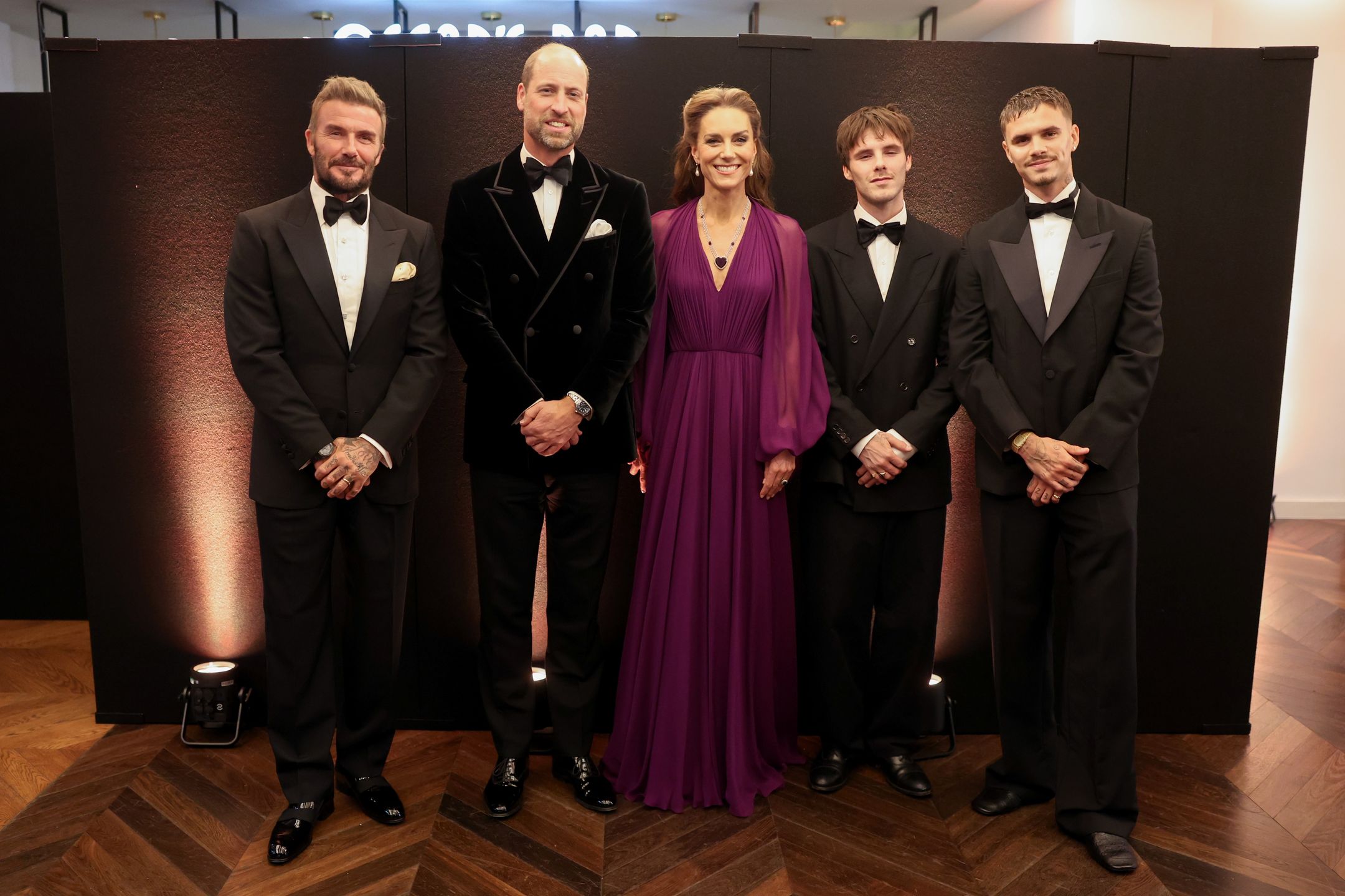 Księżna Kate i książę William, David Beckham, Cruz i Romeo 