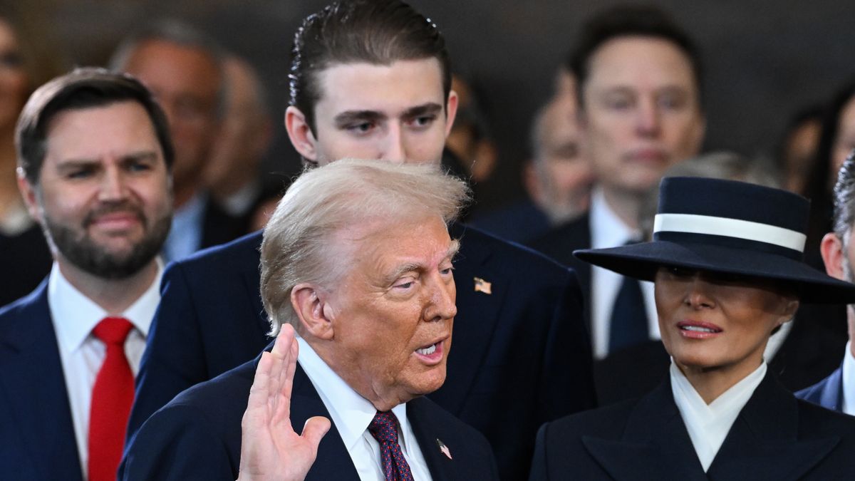 Donald Trump złożył przysięgę