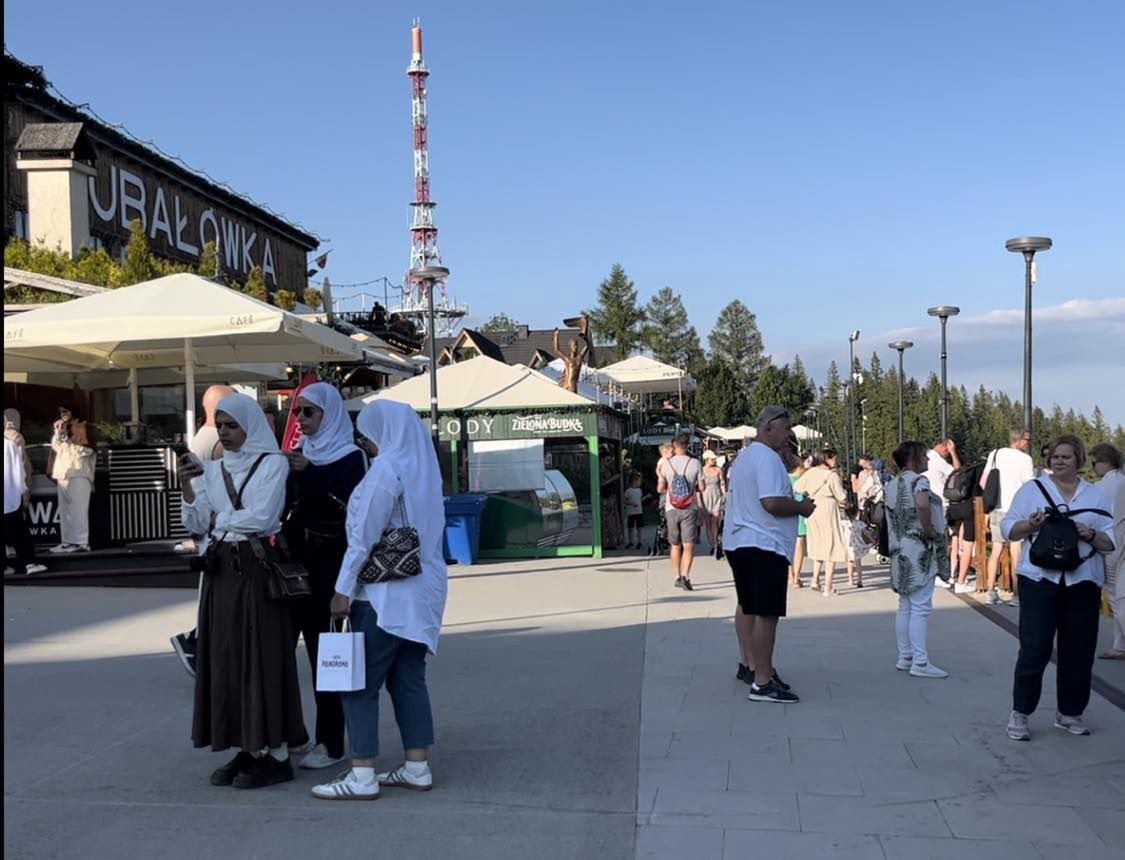 Turyści z krajów arabskich chętnie odwiedzają Zakopane