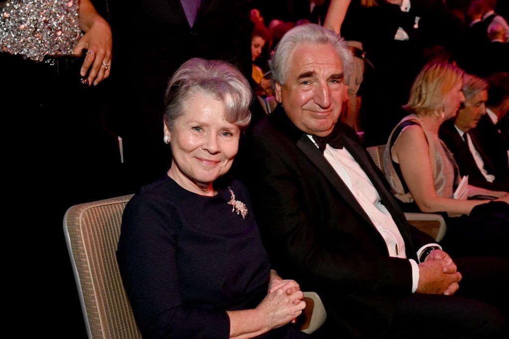 2023 BAFTA Television Awards with P&O Cruises - Auditorium ArrivalsLONDON, ENGLAND - MAY 14:   Imelda Staunton and Jim Carter  attends the 2023 BAFTA Television Awards with P&O Cruises at The Royal Festival Hall on May 14, 2023 in London, England. (Photo by Kate Green/BAFTA/Getty Images for BAFTA)Kate Green/BAFTA