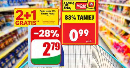 Masło za 0,99 zł za sztukę. To nie żart. Taka oferta w Biedronce i w Stokrotce