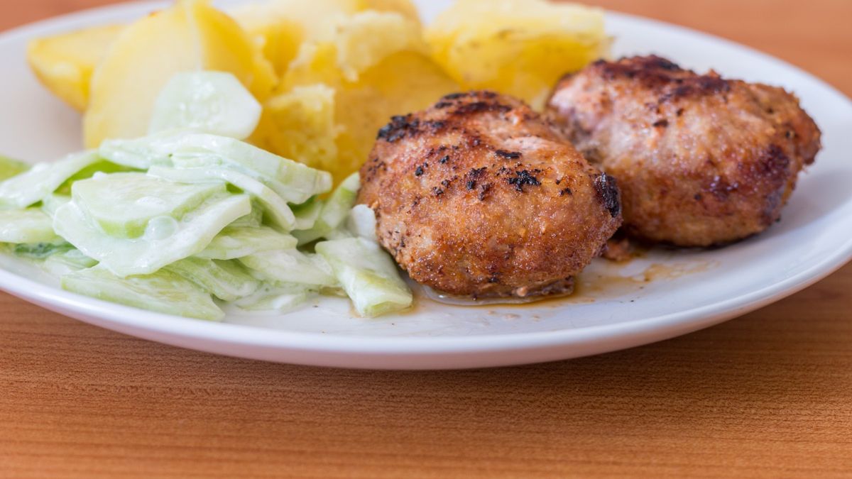 Mielone z wodą gazowaną