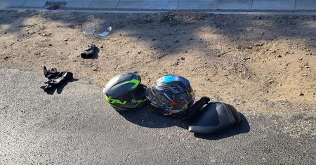 Strażacy wezwani do pożaru motocykla. Prawda okazała się straszna