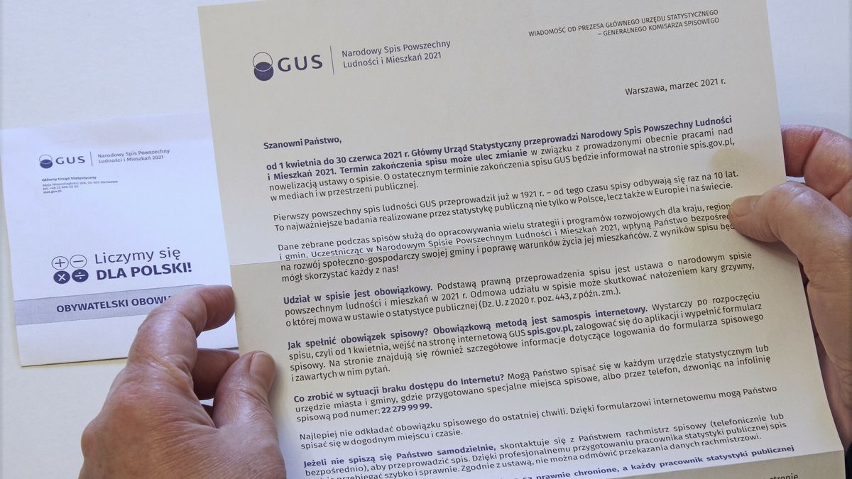 Spisać można się do końca września. Obowiązek spisowy jest raz na 10 lat 