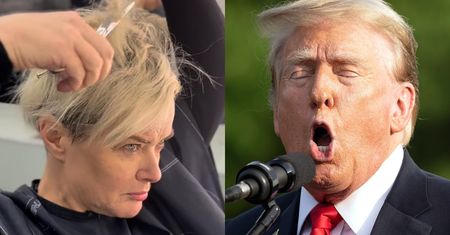 Monika Richardson obcięła sobie włosy i przefarbowała na... SIWO. "W proteście przeciw wynikowi wyborów w USA"