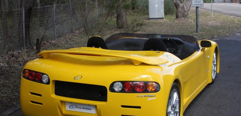 Elektryczny roadster Arcspeed (2012)