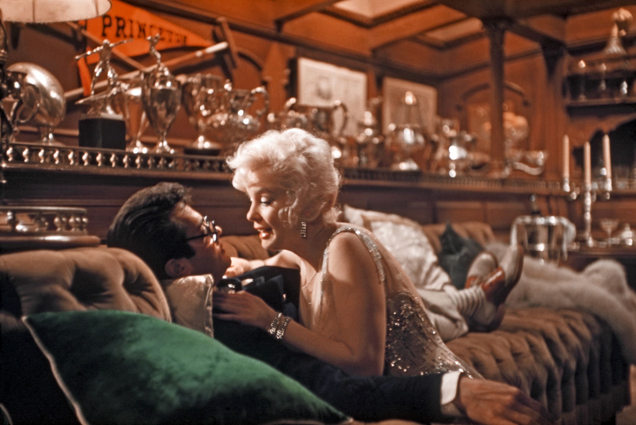 Marylin na planie  "Some Like It Hot"