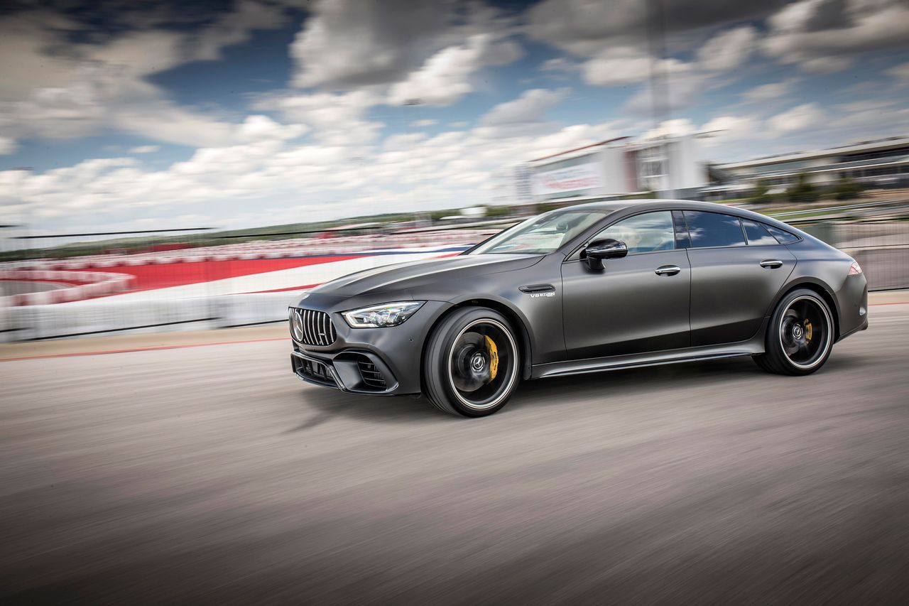 Autor za kierownicą Mercedesa AMG GT 4-Door Coupé 63 S 4-Matic+ (Jezu, co za nazwa!)