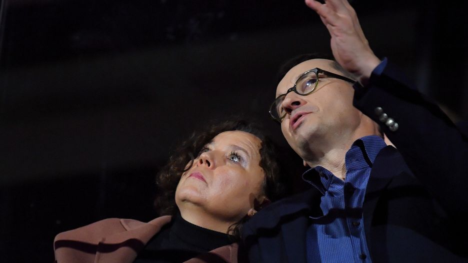 Mateusz Morawiecki i Iwona Morawiecka