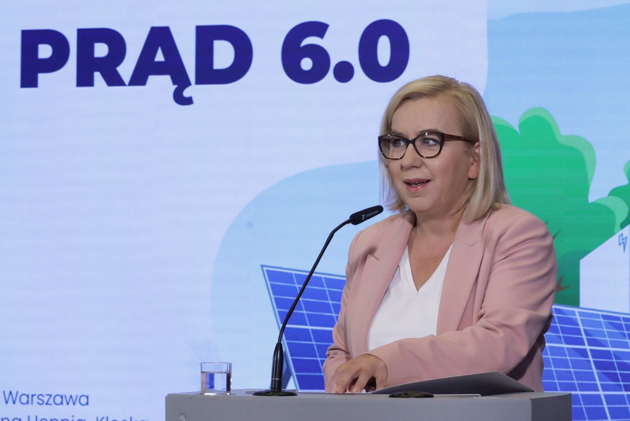 Minister klimatu i środowiska Paulina Hennig-Kloska