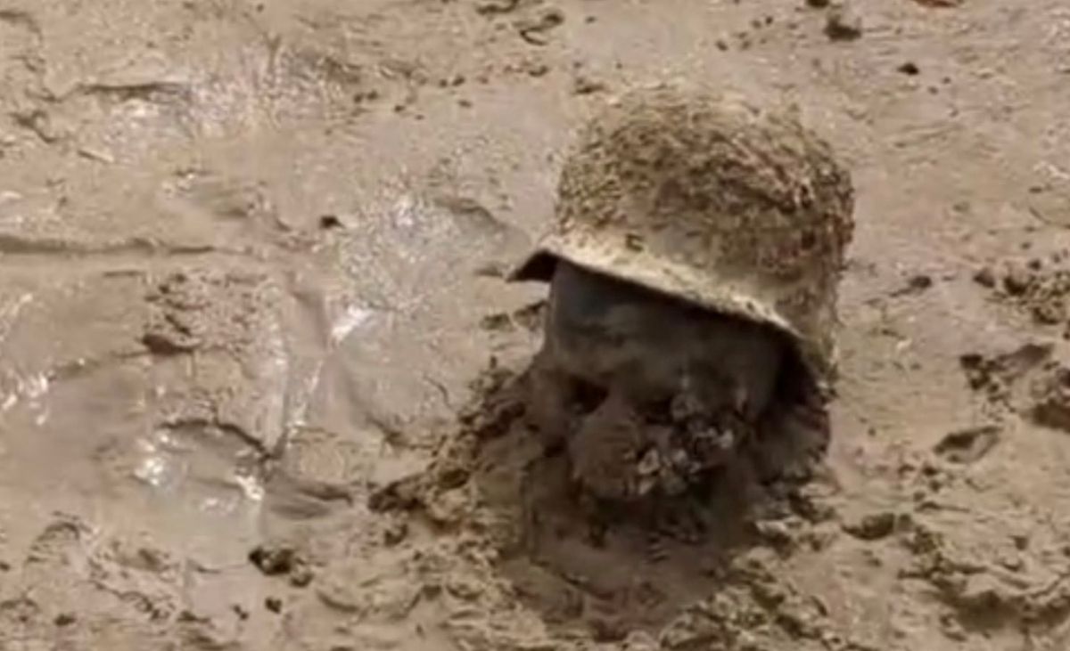 Людські черепи на дні Каховського водосховища
