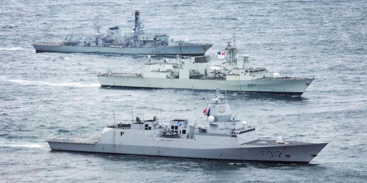 KNM Otto Sverdrup, HMCS Fredericton typu Halifax i HMS Kent typu 23