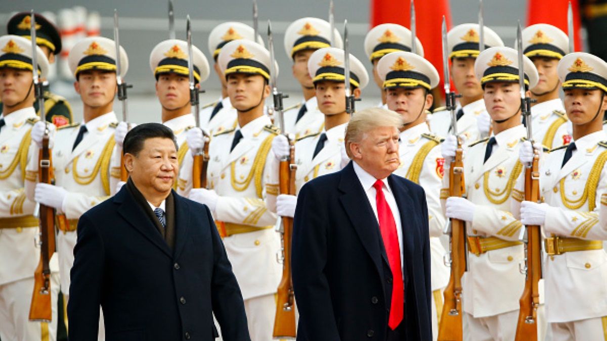 Donald Trump i  Xi Jinping
