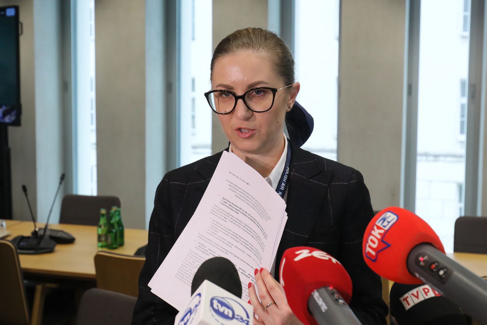 Anita Oleksiak jest prezesem PAŻP od 31 marca 2022 r. To ona negocjuje ze związkowcami