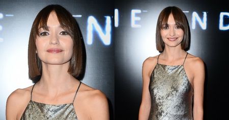 Nieco zapomniana Joanna Osyda przypomina o sobie podczas premiery filmu "The End" (ZDJĘCIA)
