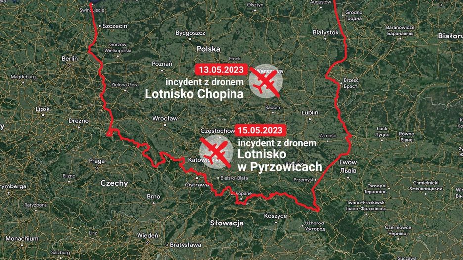 Incydenty na polskich lotniskach miały miejsc w odstępie dwóch dni
