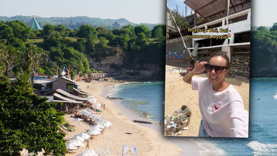 Polka pokazała, jak wyglądają plaże na Bali 