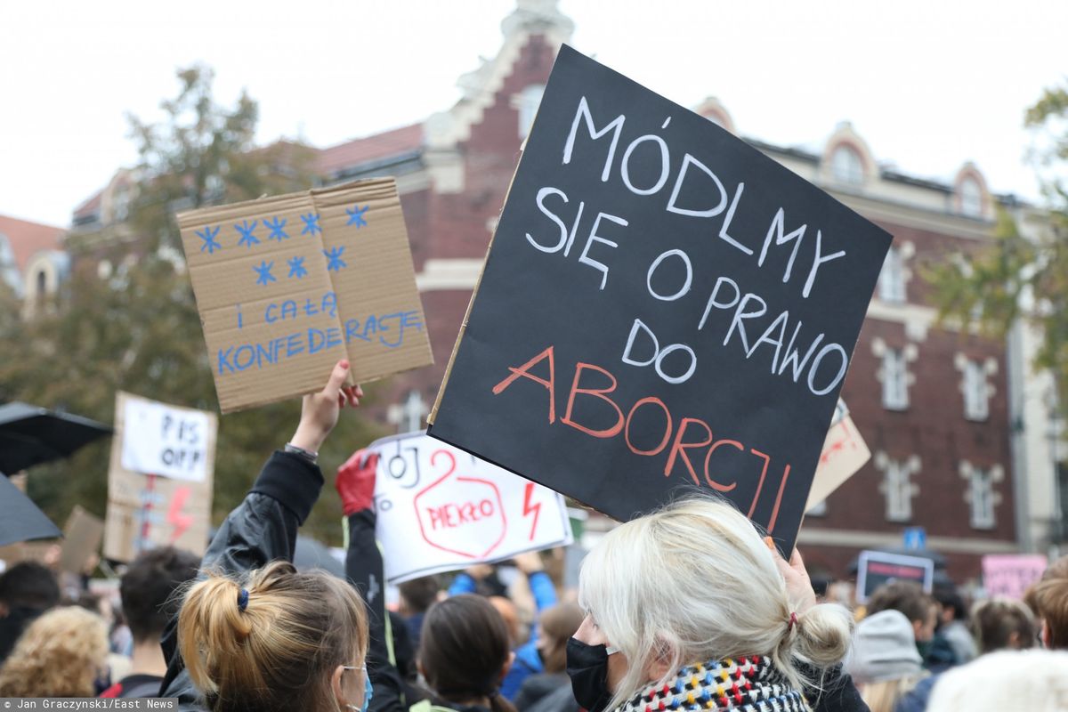 Czwarty dzień protestów po wyroku TK ws. aborcji