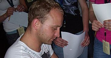 Borys Szyc bez makijażu