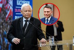"Niegodne moralnie". Kaczyński uderza w Mentzena