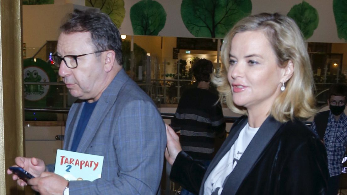 Monika Richardson i Zbigniew Zamachowski