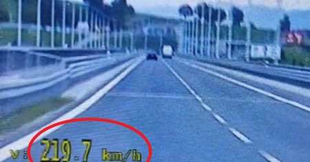 Poważne interwencje na drogach Podhala. Pędził BMW z prędkością 219 km/h