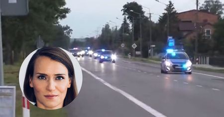 Policja odpowiada na wpis posłanki KO! W tle wypadek kolumny rządowej