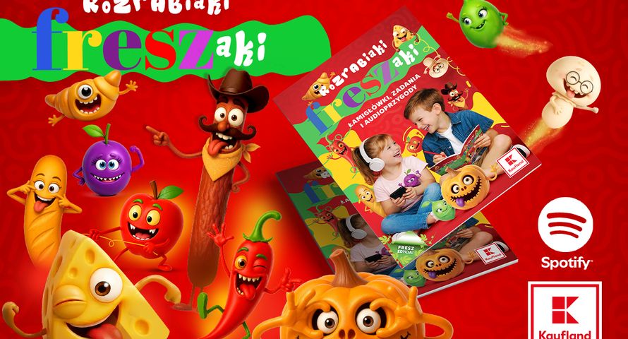 Kaufland rozwija "Freszaki Rozrabiaki"