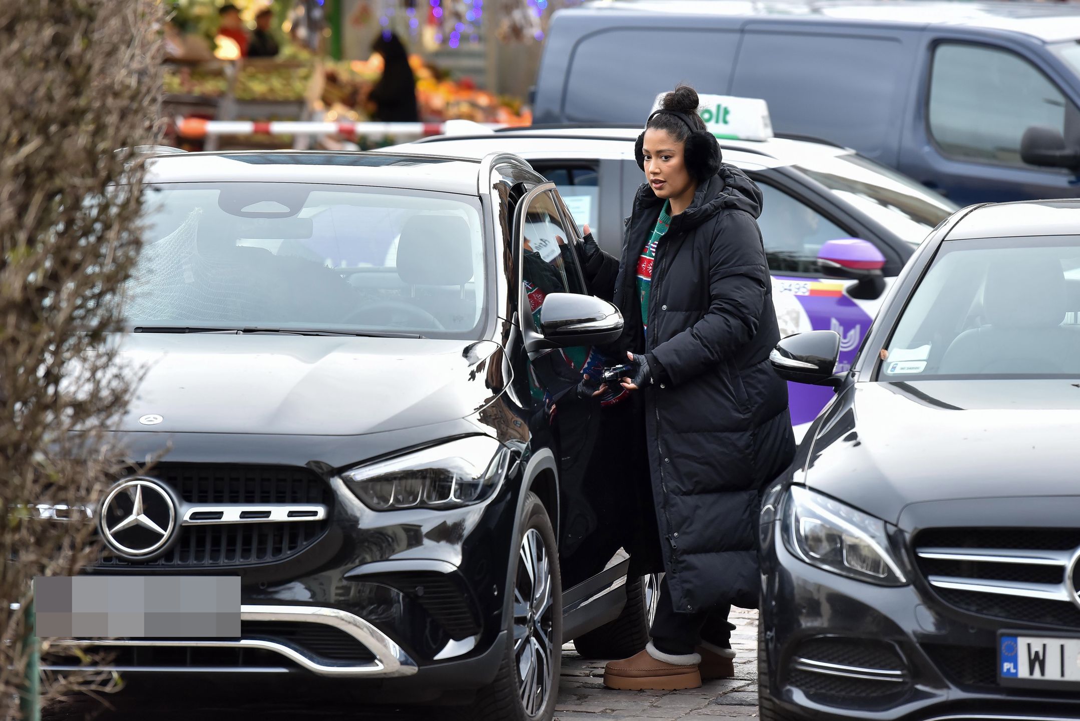 Patricia Kazadi w szale przedświątecznych zakupów